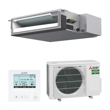 Mitsubishi Electric MSEZ‑35VA – Conductos 3,5 kW, Compacto y Silencioso