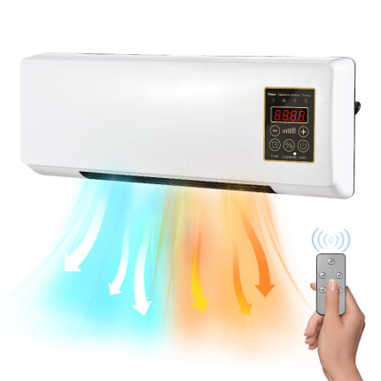 Climatizador Portátil 2 en 1 – Calor y Frío 1500W para Hogar u Oficina