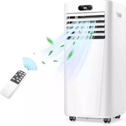 Enfriador de Aire Compacto 3 en 1 con Mando a DistanciaControl, Ultra-Quiet, Suitable for Bedroom,